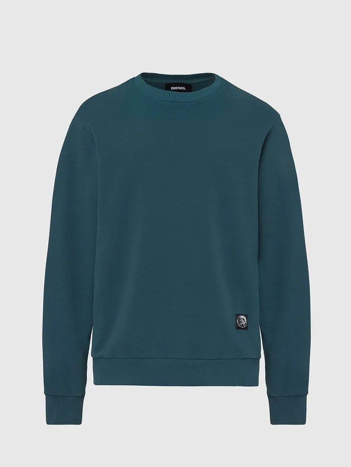 Diesel Sweaters Mens SGIRKMOHI Water Green Gift Ideas
