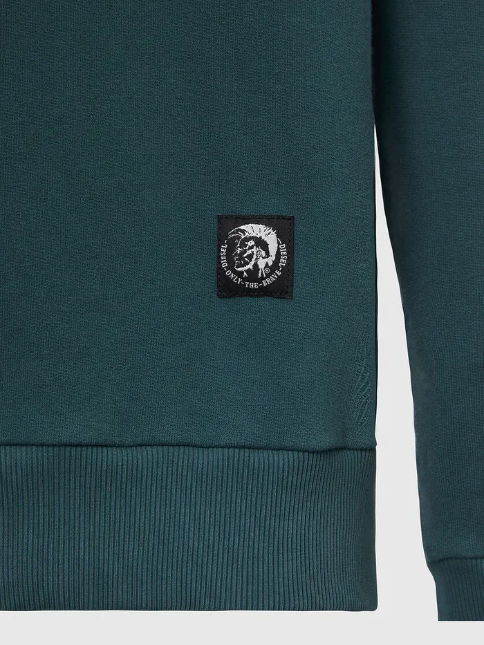 Diesel Sweaters Mens SGIRKMOHI Water Green Gift Ideas