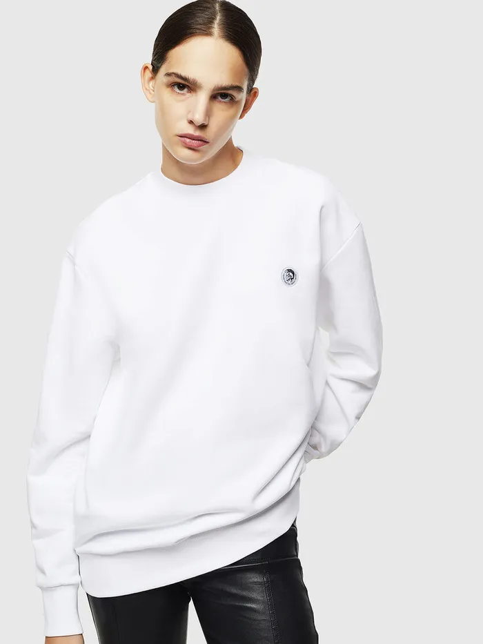Diesel Sweaters Mens SLINK White For Sale