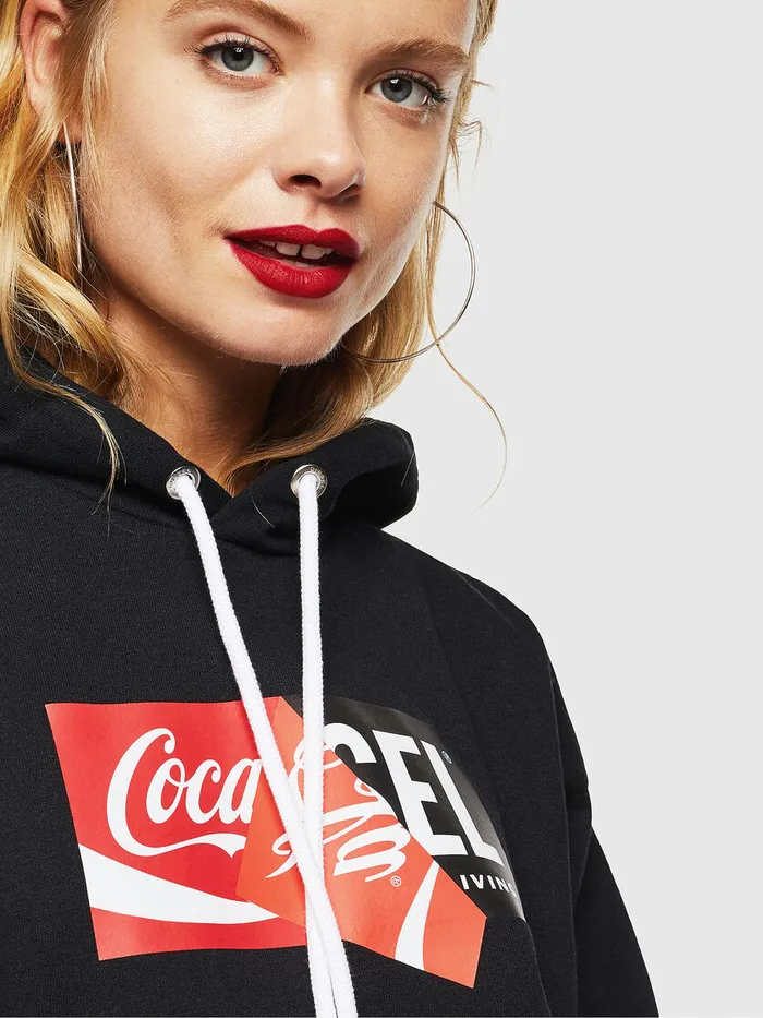 Diesel Sweaters Womens CCSALBYCOLA Black Gift for Friend