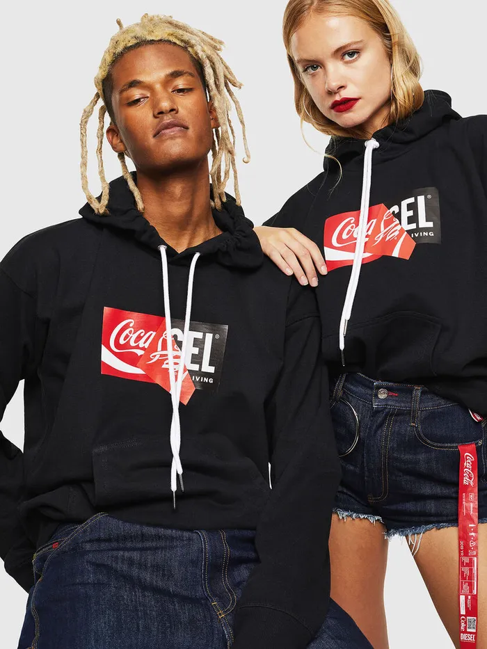 Diesel Sweaters Womens CCSALBYCOLA Black Gift for Friend