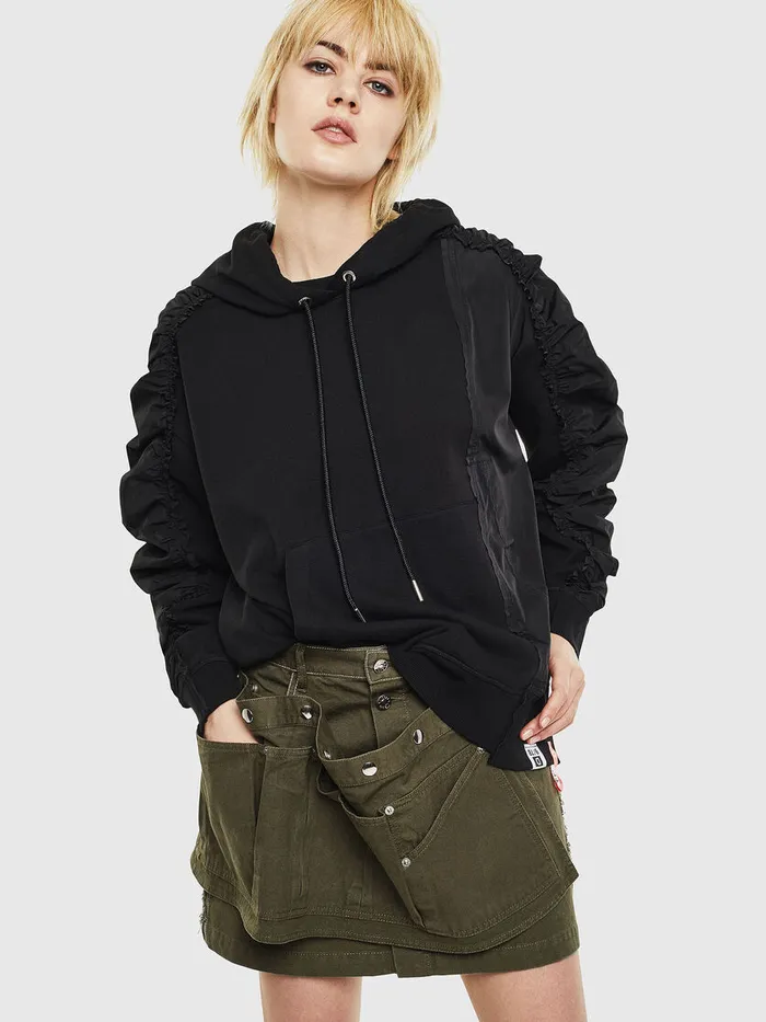 Diesel Sweaters Womens FALLS Black For Sale