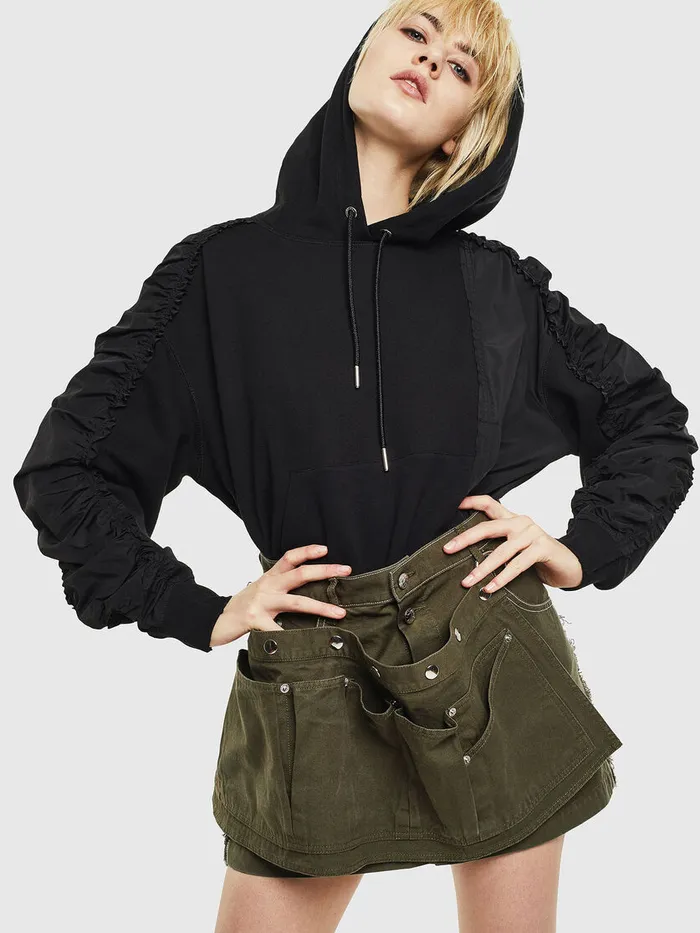Diesel Sweaters Womens FALLS Black For Sale