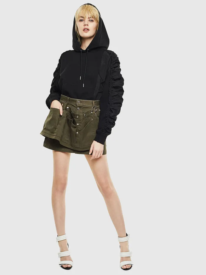 Diesel Sweaters Womens FALLS Black For Sale