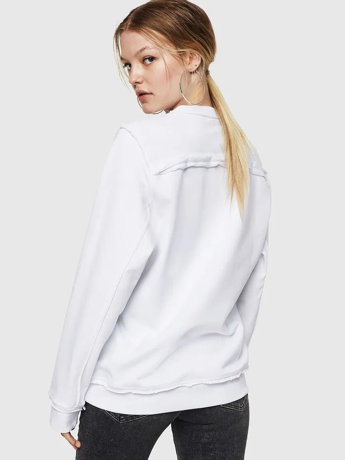 Diesel Sweaters Womens FLYANYF White Casaul