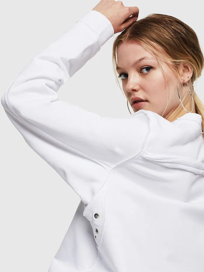Diesel Sweaters Womens FLYANYF White Casaul