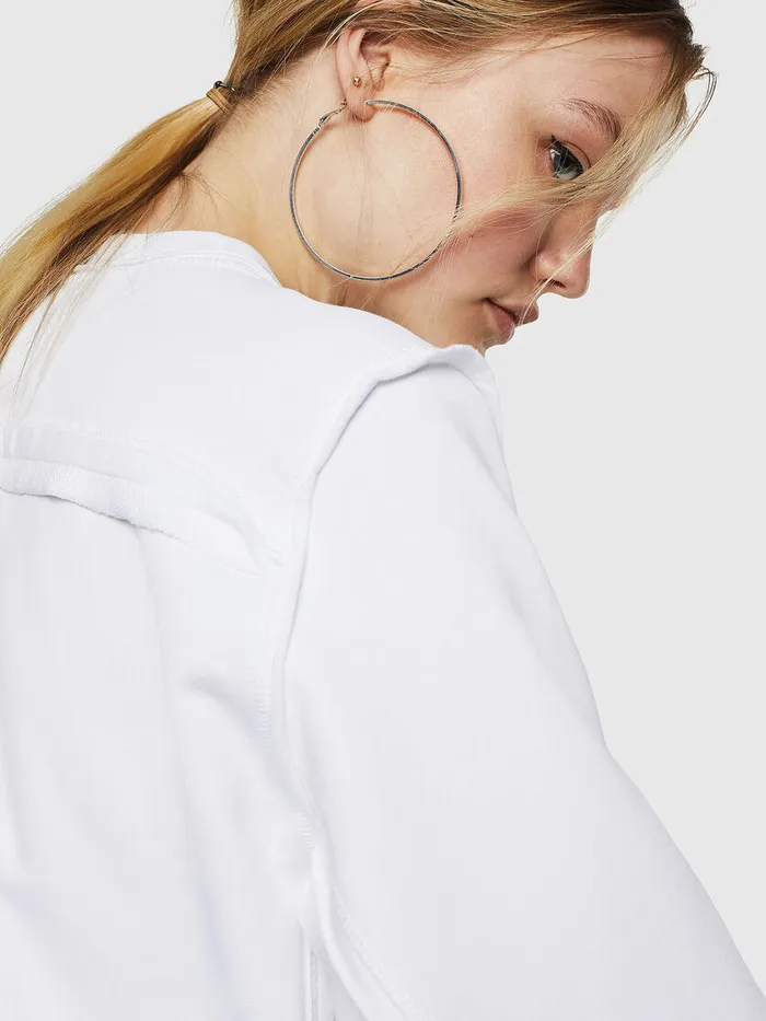Diesel Sweaters Womens FLYANYF White Casaul
