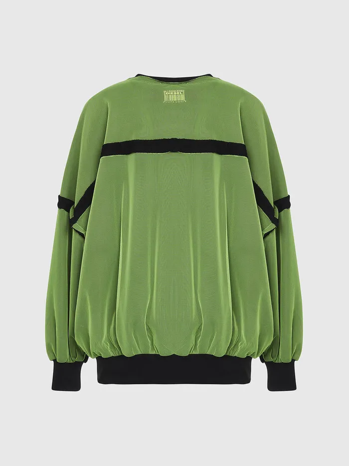 Diesel Sweaters Womens FTRULY Green On Sale