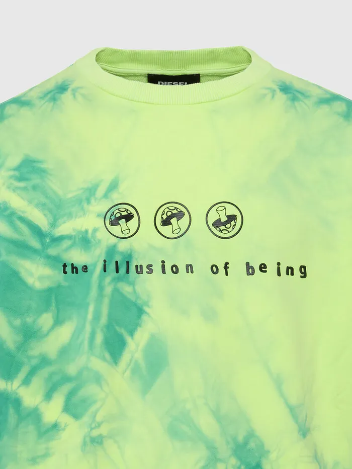 Diesel Sweaters Womens SBIAYX10 GreenYellow For Sale