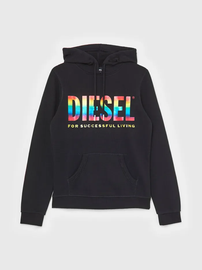 Diesel Sweaters Womens UFLTBRANDALWZP Black On Sale