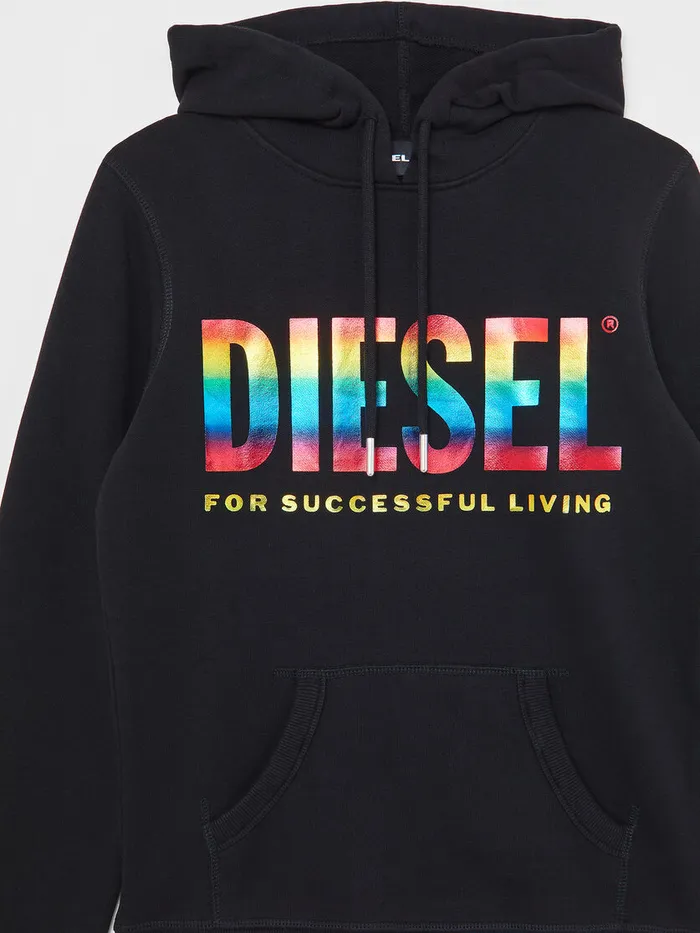 Diesel Sweaters Womens UFLTBRANDALWZP Black On Sale