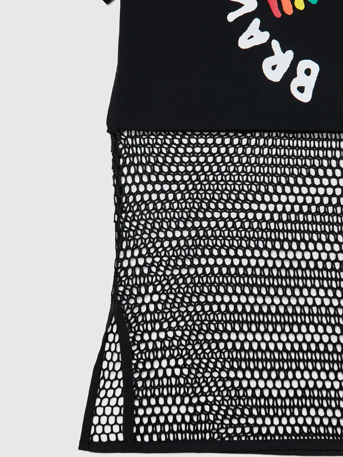 Diesel Tshirts and Tops Womens BFOWTBLOKYP Black Online