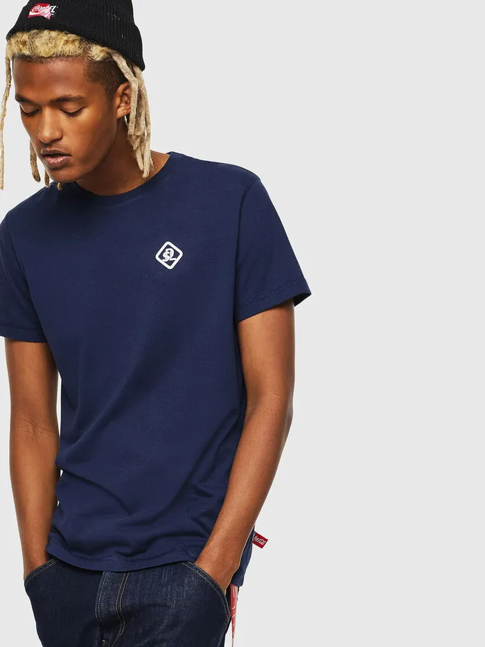 Diesel Tshirts and Tops Womens CCTDIEGOCOLA Dark Blue Online