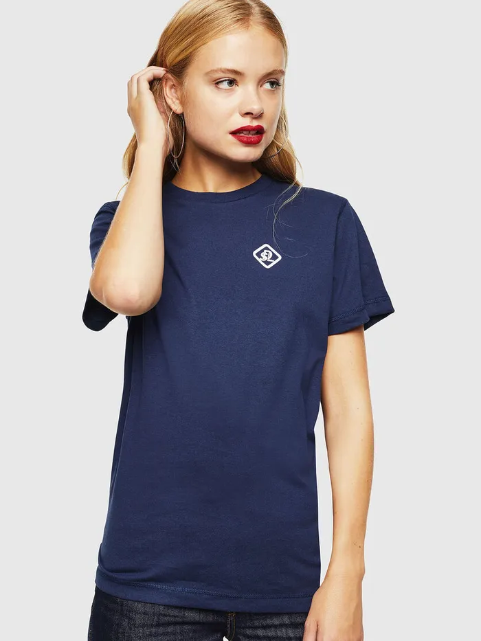 Diesel Tshirts and Tops Womens CCTDIEGOCOLA Dark Blue Online