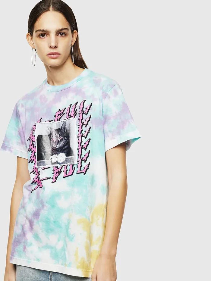 Diesel Tshirts and Tops Womens TDARIAM Multicolor On Sale