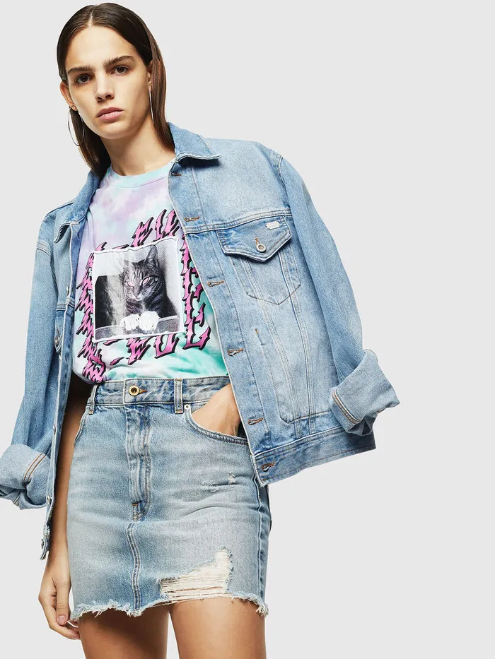 Diesel Tshirts and Tops Womens TDARIAM Multicolor On Sale