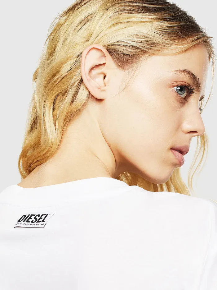 Diesel Tshirts and Tops Womens TDARIAY White Online
