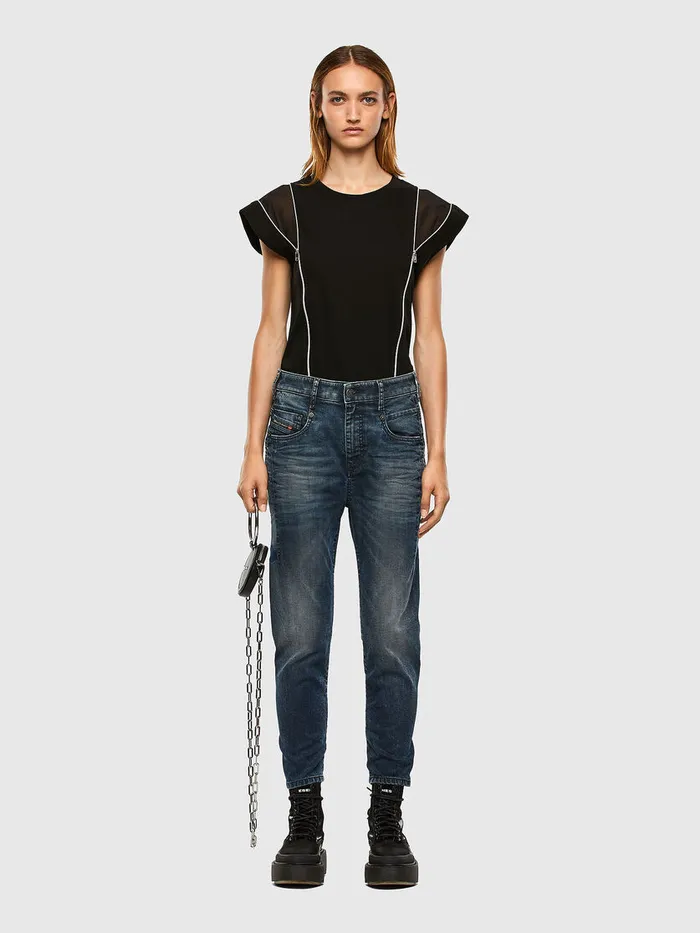 Diesel Tshirts and Tops Womens TGARTH Black Popular