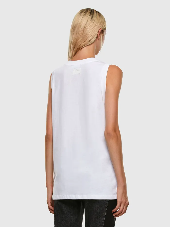 Diesel Tshirts and Tops Womens THEIKAE1 White Popular