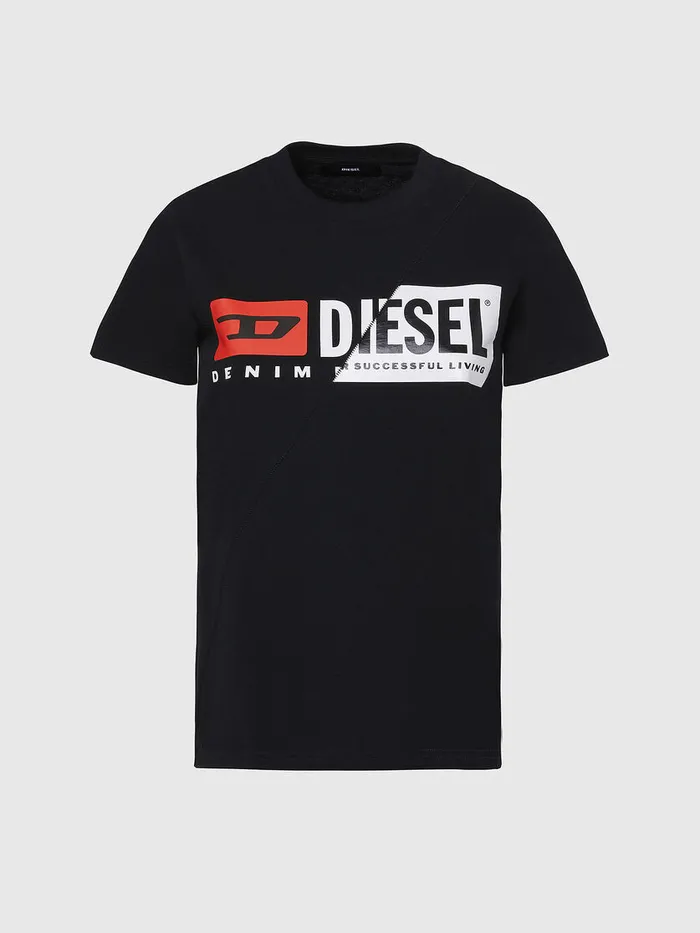 Diesel Tshirts and Tops Womens TSILYCUTY Black On Sale