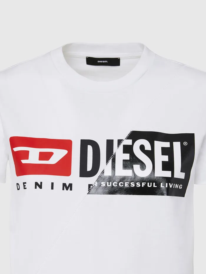 Diesel Tshirts and Tops Womens TSILYCUTY White Popular