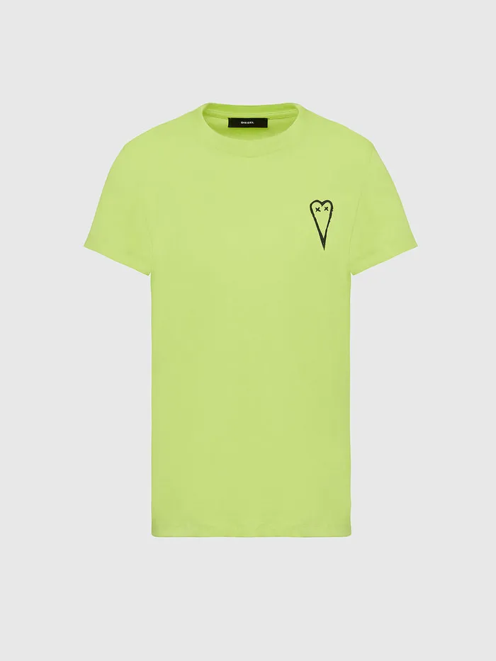 Diesel Tshirts and Tops Womens TSILYE50 Green Fluo Gift Ideas