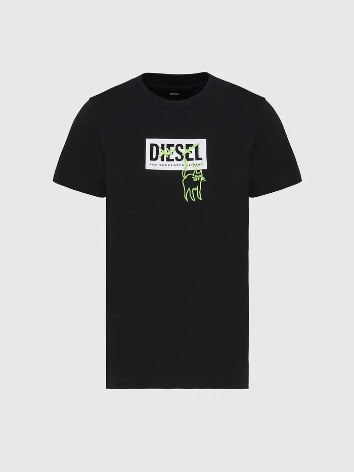 Diesel Tshirts and Tops Womens TSILYE52 Black Online