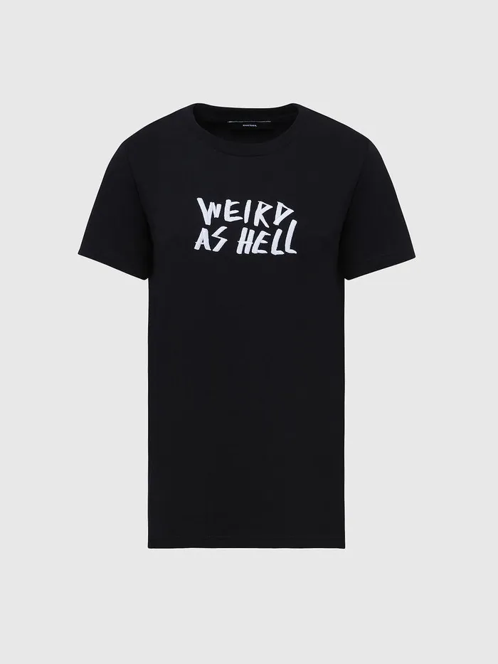 Diesel Tshirts and Tops Womens TSILYE55 Black On Sale