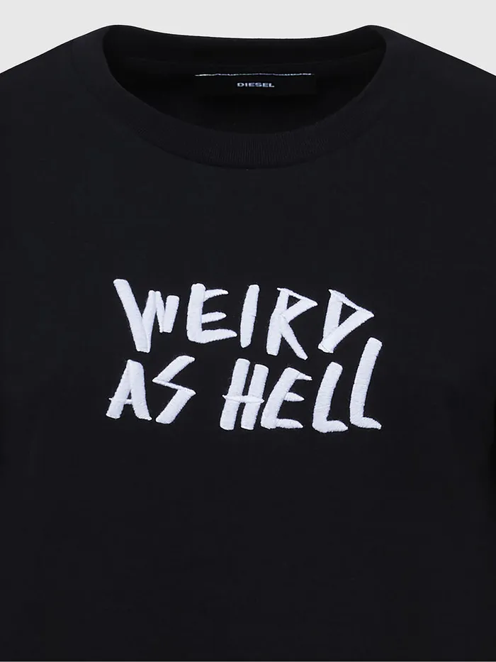 Diesel Tshirts and Tops Womens TSILYE55 Black On Sale
