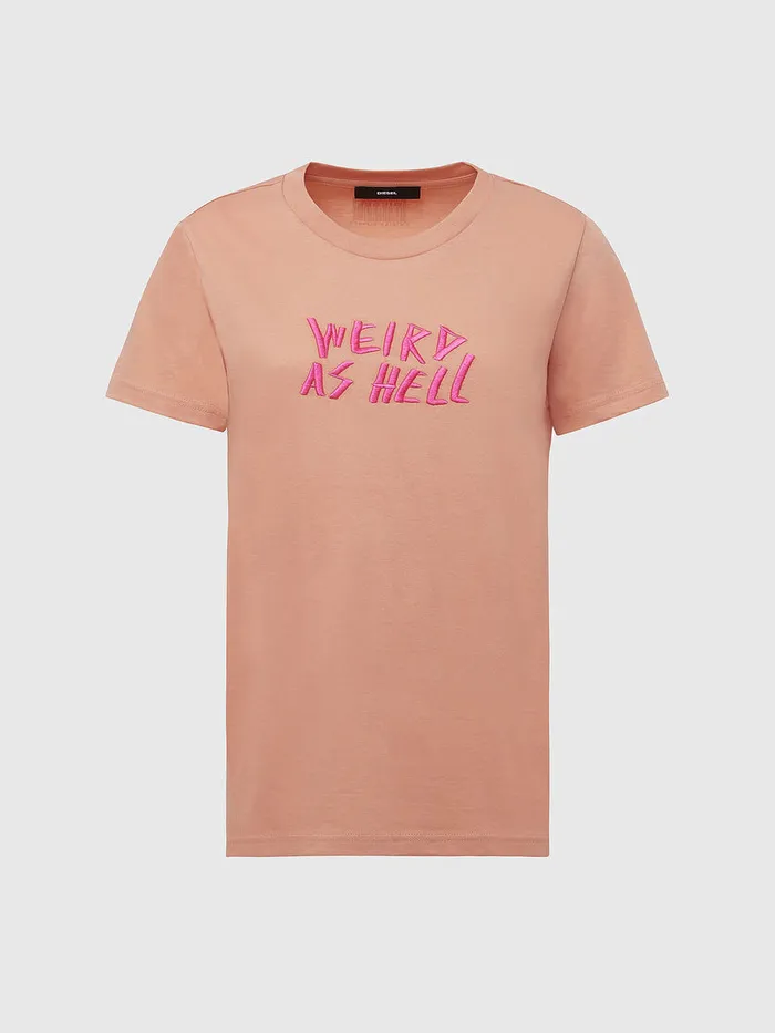 Diesel Tshirts and Tops Womens TSILYE55 Pink Popular
