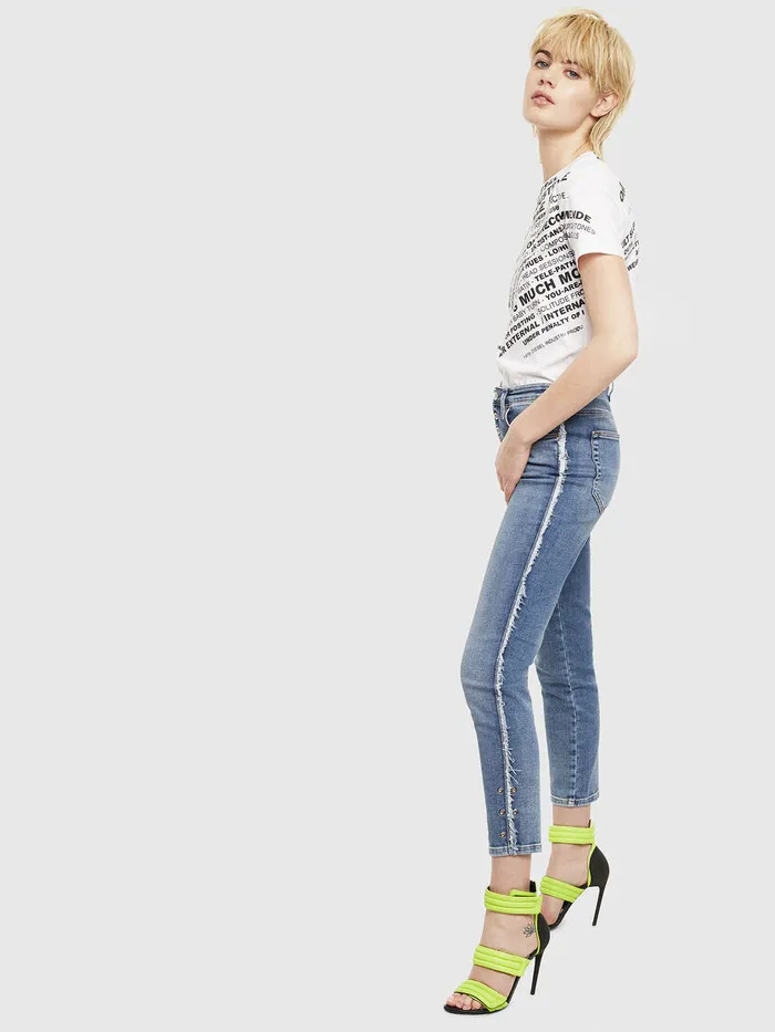 Diesel Tshirts and Tops Womens TSILYS1 White Gift Ideas