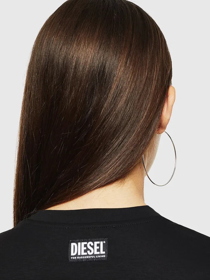 Diesel Tshirts and Tops Womens TSILYYC Black Gift for Friend