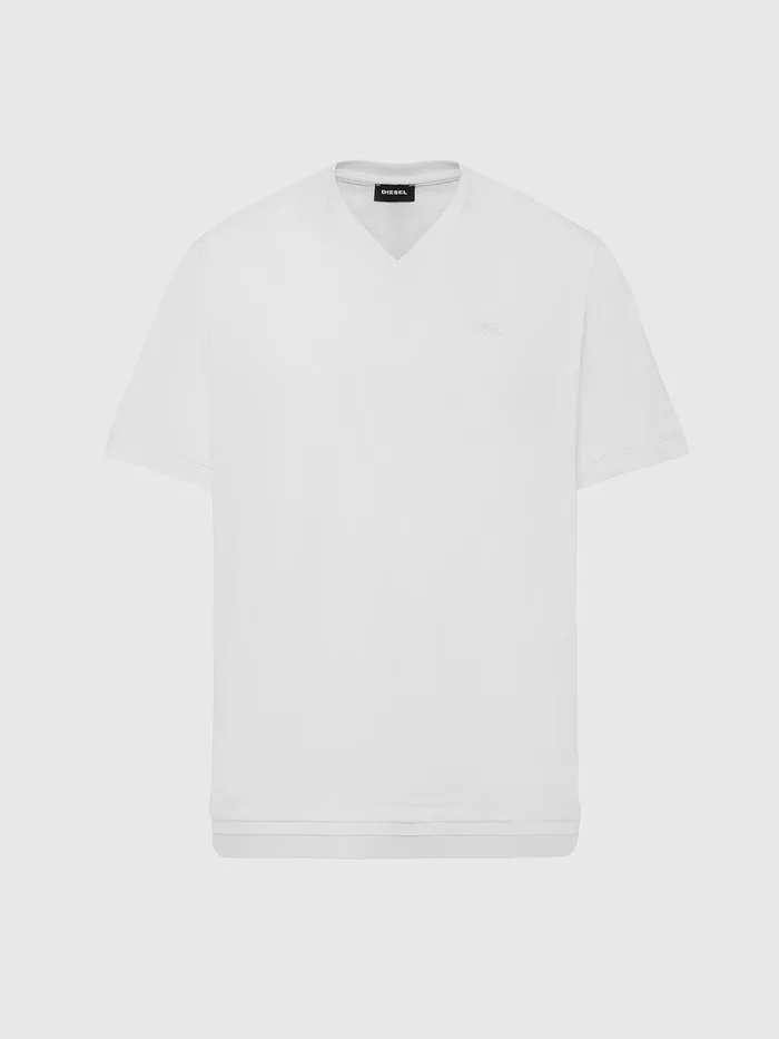 Diesel Tshirts Mens TCHERUBIKNEW2 White For Sale