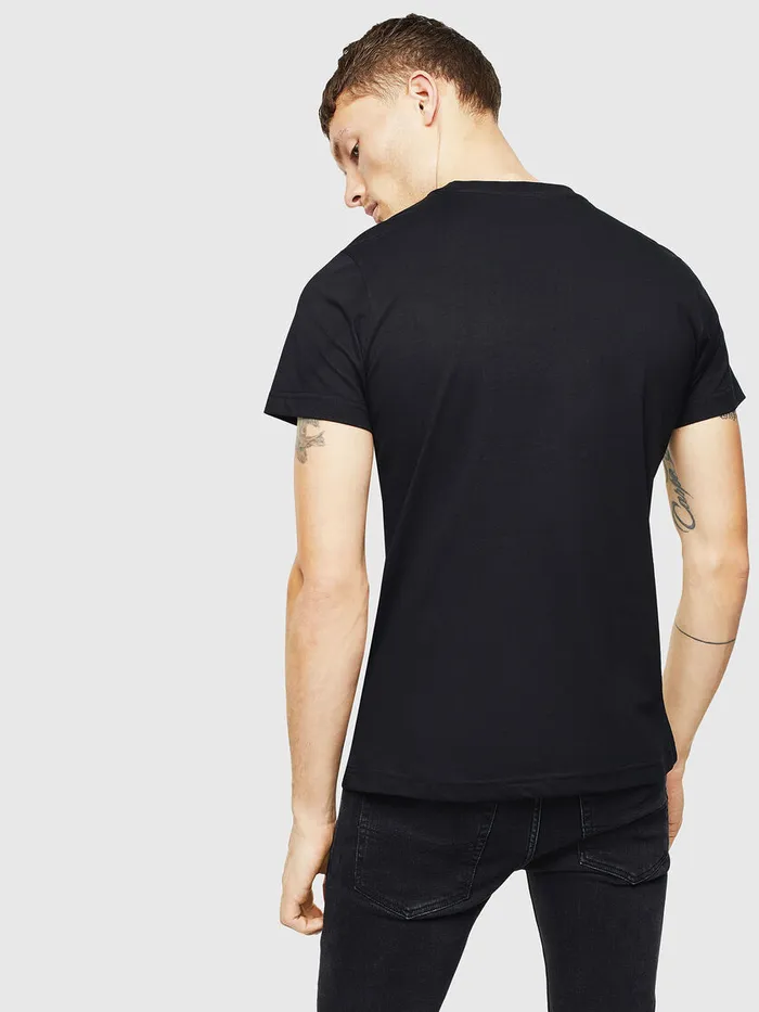 Diesel Tshirts Mens TDIEGOJ12 Black Online