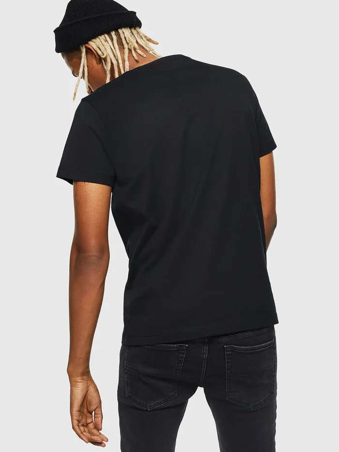 Diesel Tshirts Mens TDIEGOJ25 Black Popular