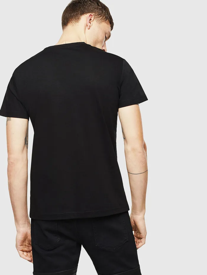 Diesel Tshirts Mens TDIEGOJ8 Black For Sale
