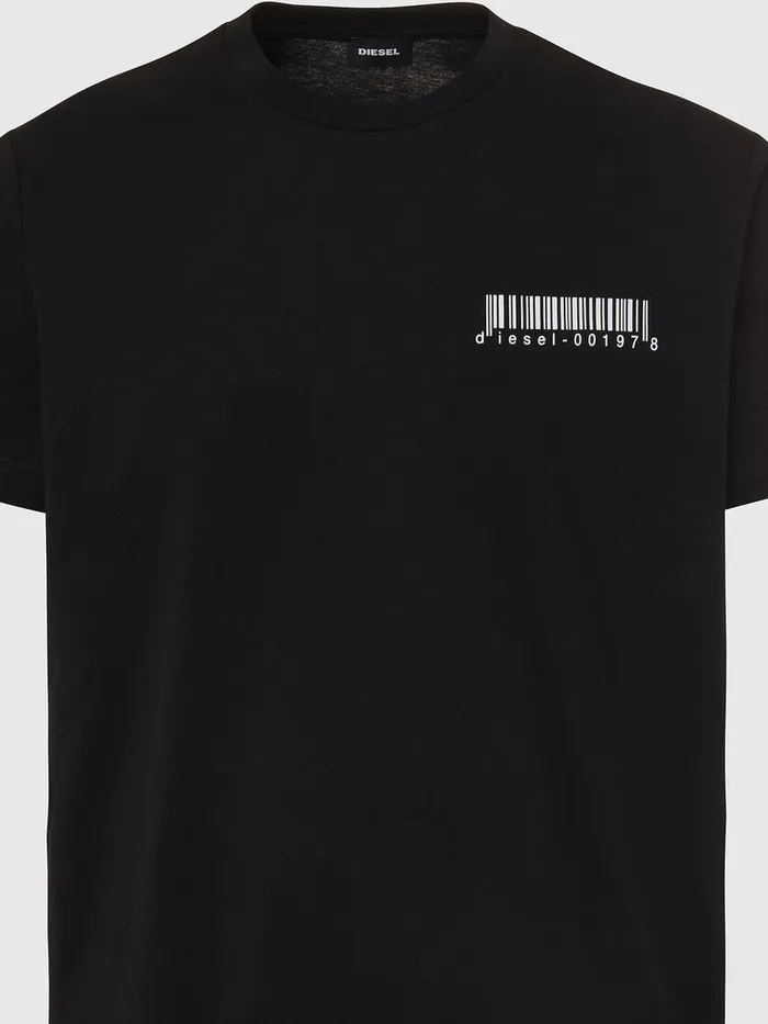 Diesel Tshirts Mens TDIEGOSX67 Black Near Me