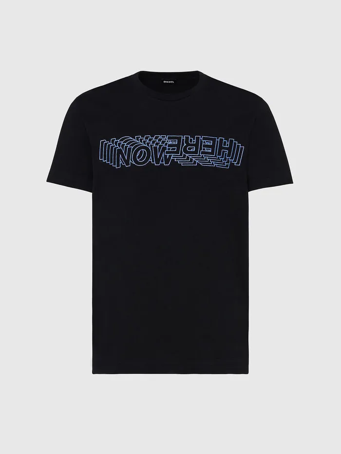 Diesel Tshirts Mens TDIEGOSX70 Black Near Me