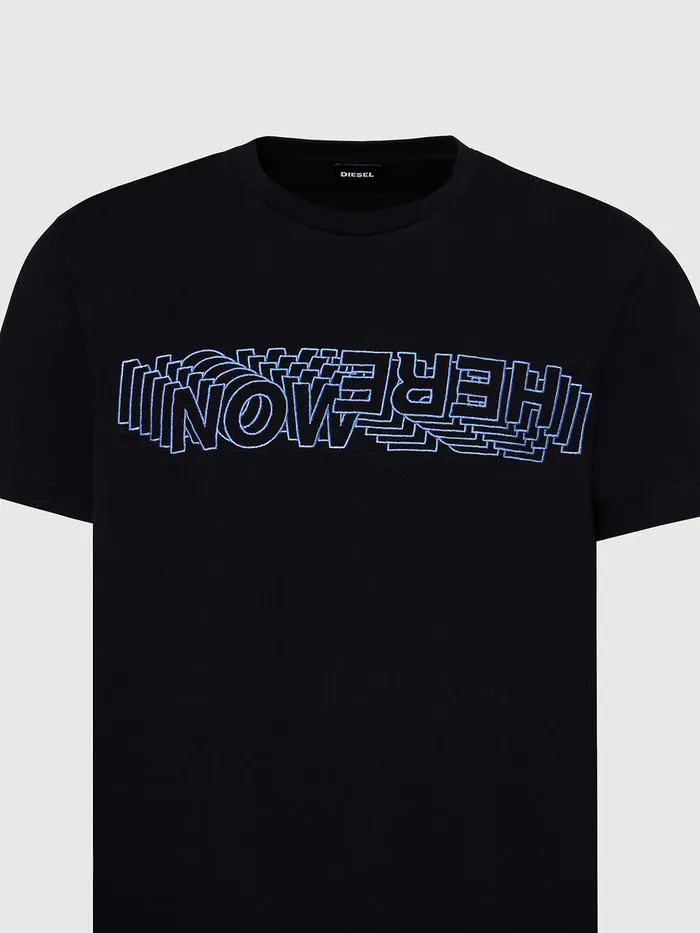Diesel Tshirts Mens TDIEGOSX70 Black Near Me