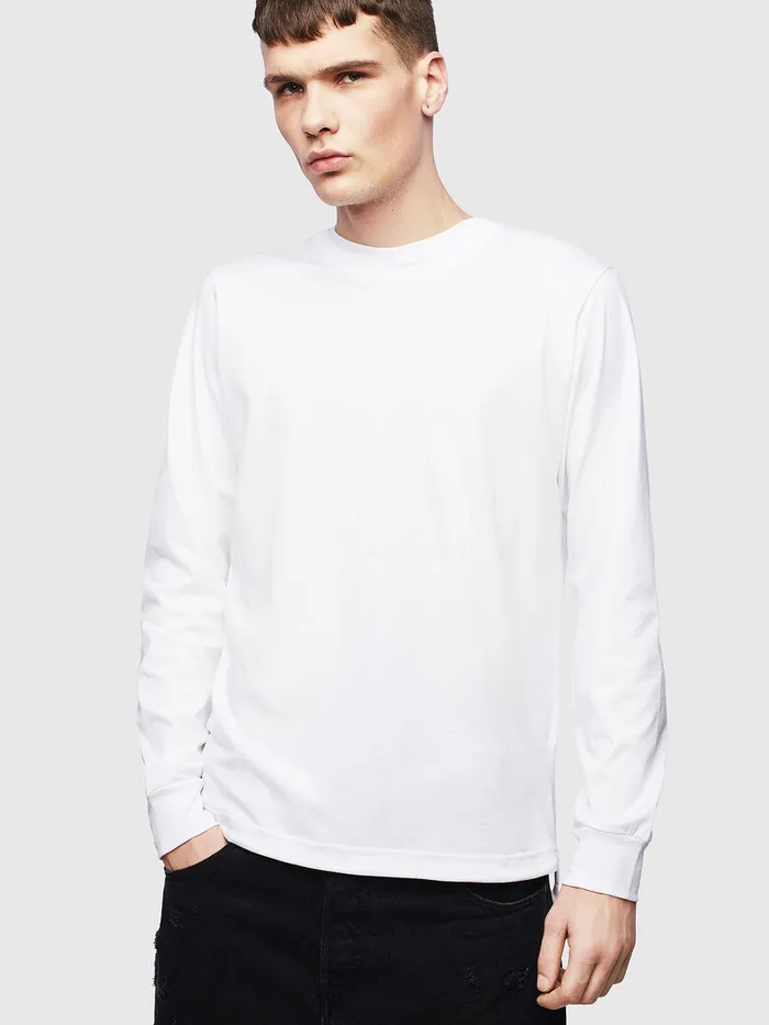 Diesel Tshirts Mens THUSTYLS White On Sale
