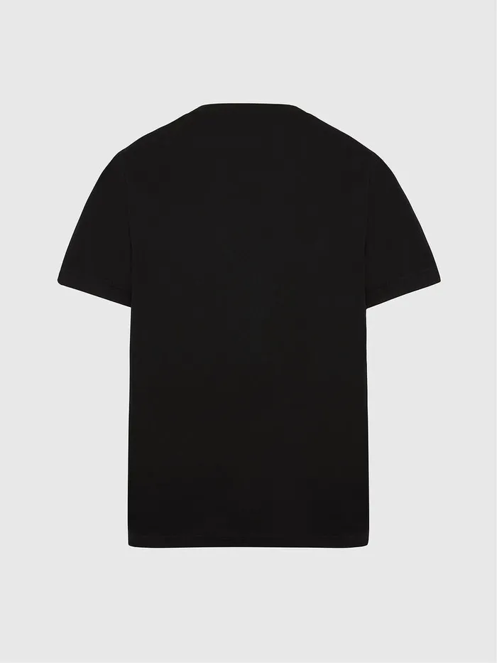 Diesel Tshirts Mens TJUSTSLITSX87 Black Popular