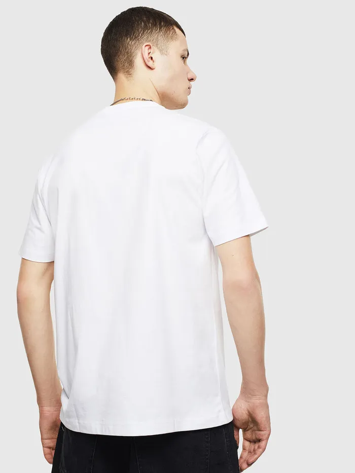 Diesel Tshirts Mens TJUSTT20 White Near Me