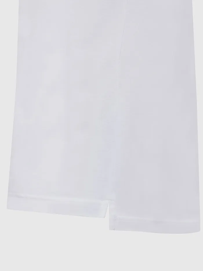 Diesel Tshirts Mens TRUBINPOCKETJ1 White Casaul