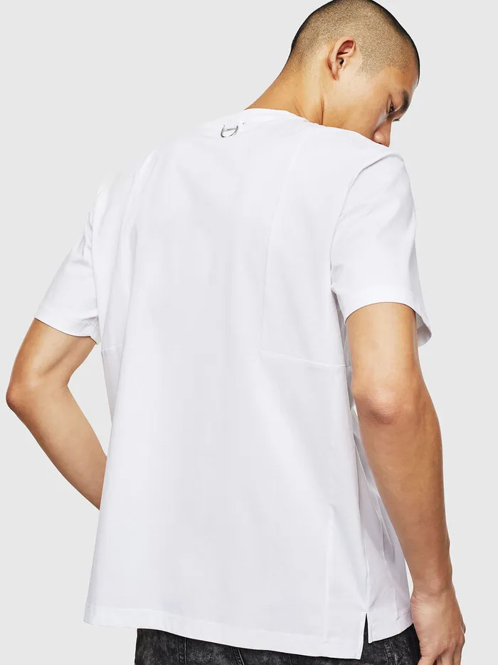 Diesel Tshirts Mens TTOMI White Popular