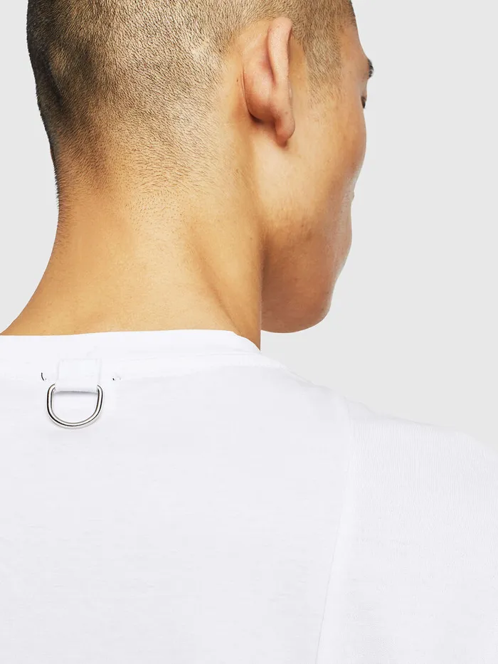 Diesel Tshirts Mens TTOMI White Popular