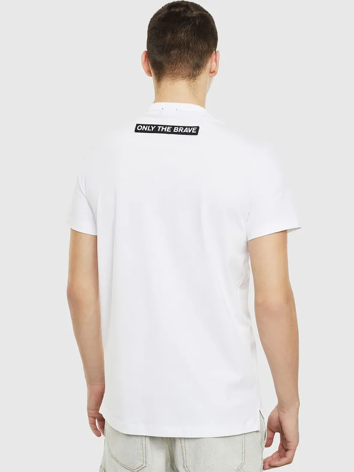 Diesel Tshirts Mens TWORKYSLITS White Online