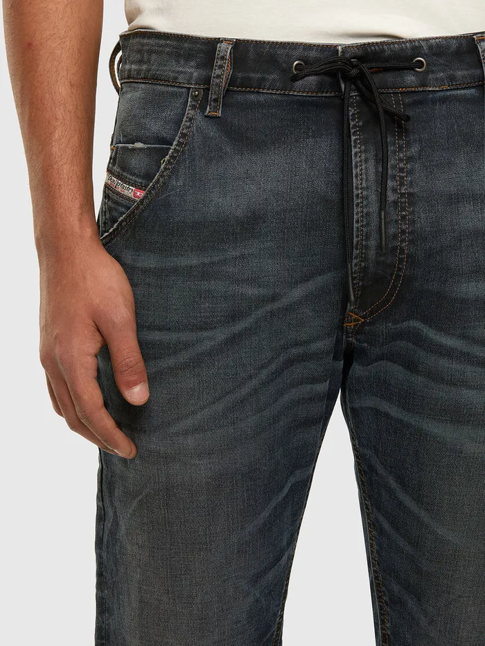 Diesel Tapered Mens Krooley JoggJeans 069NS Dark Blue Gift 4 You