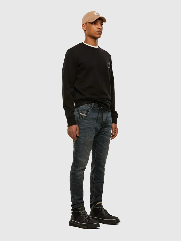 Diesel Tapered Mens Krooley JoggJeans 069NS Dark Blue Gift 4 You