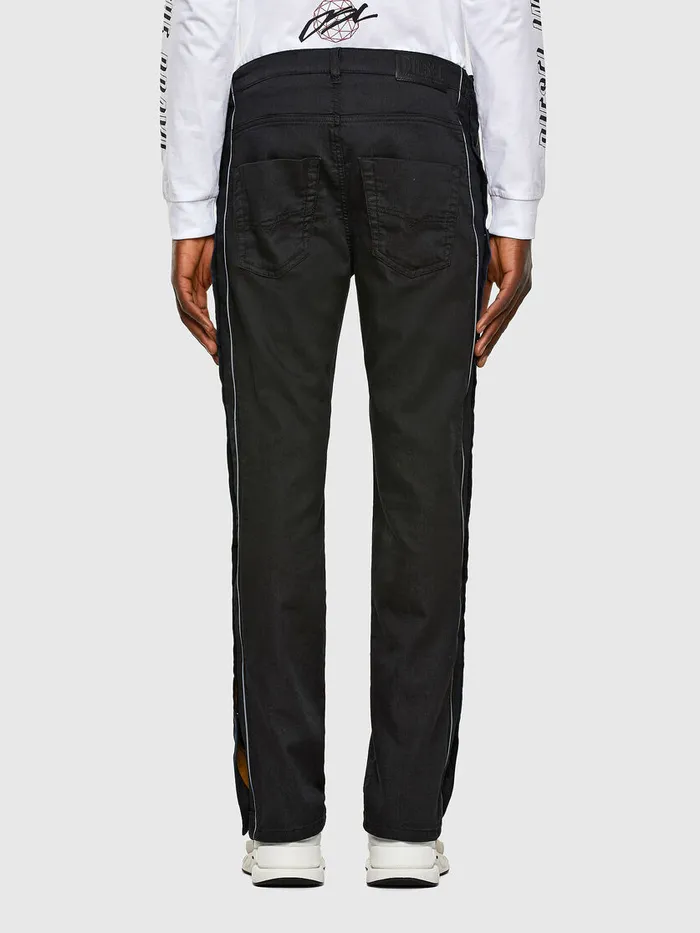 Diesel Tapered Mens Krooley JoggJeans 0KAYO BlackDark grey Gift 4 You