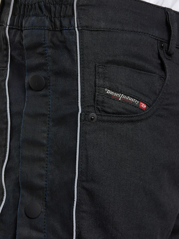 Diesel Tapered Mens Krooley JoggJeans 0KAYO BlackDark grey Gift 4 You